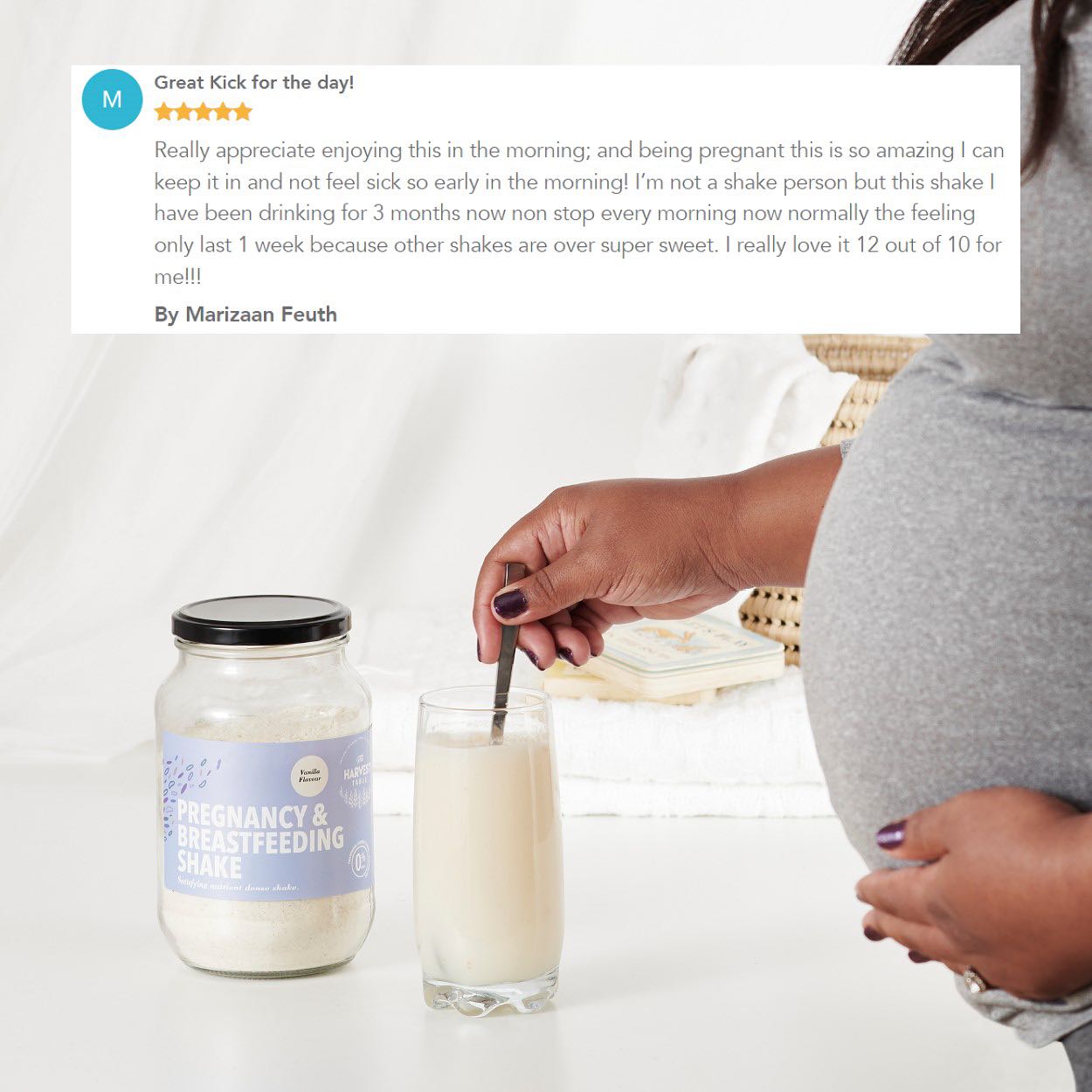 Vanilla Pregnancy & Breastfeeding Shake | 260g Pouch