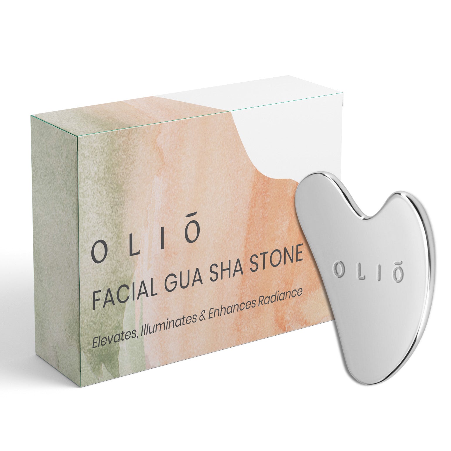 Gua Sha Stone - Stainless Steel