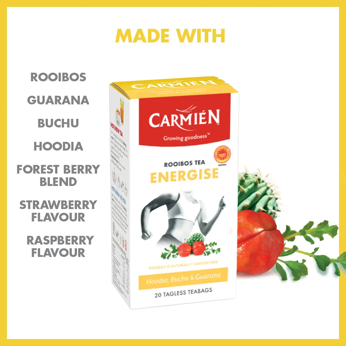 Carmièn Energise with Guarana 20s