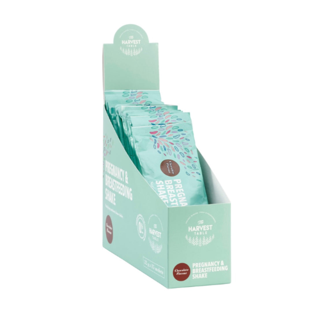 Pregnancy and breastfeeding shake sachet box of 15