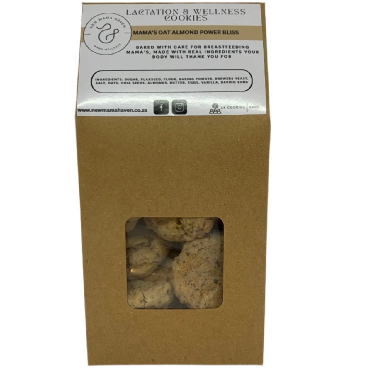 Mama's Oat Almond Bliss cookies
