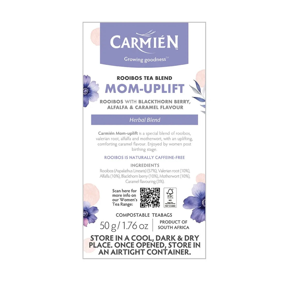 Carmién Mom-Uplift with Motherwort 20s