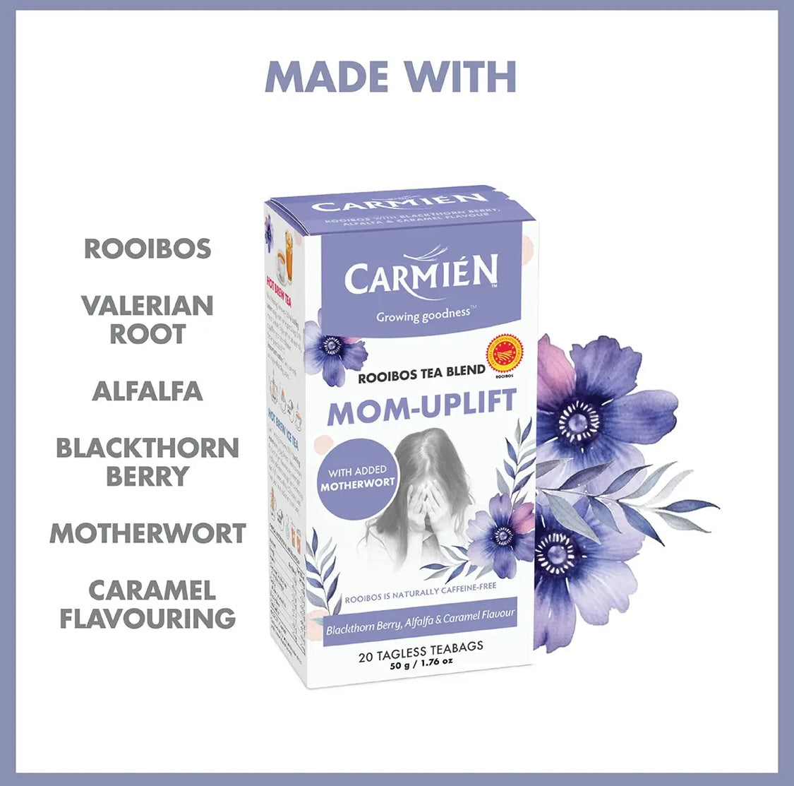 Carmién Mom-Uplift with Motherwort 20s